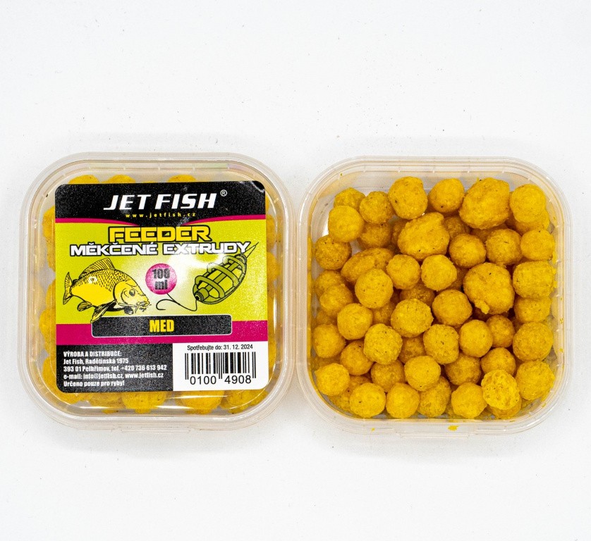 Levně Jet fish měkčené extrudy 100 ml - med