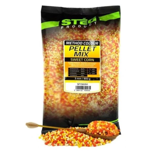 Stég Pelety Pellet Mix 800 g 3 mm