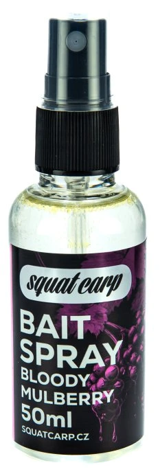 Levně Squat carp bait spray bloody mulberry 50 ml