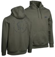 Nash Mikina Make It Happen Carp Logo Hoody Green - S
