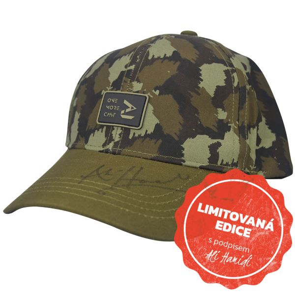 One More Cast Podepsaná Kšiltovka Shadow Camo Cap