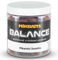 Mikbaits Boilie Spiceman Balance Pikantní Švestka 250 ml - 24 mm
