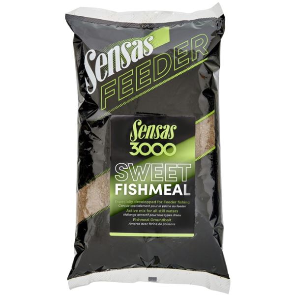 Sensas Krmení 3000 Feeder Sweet Fishmeal 1 kg