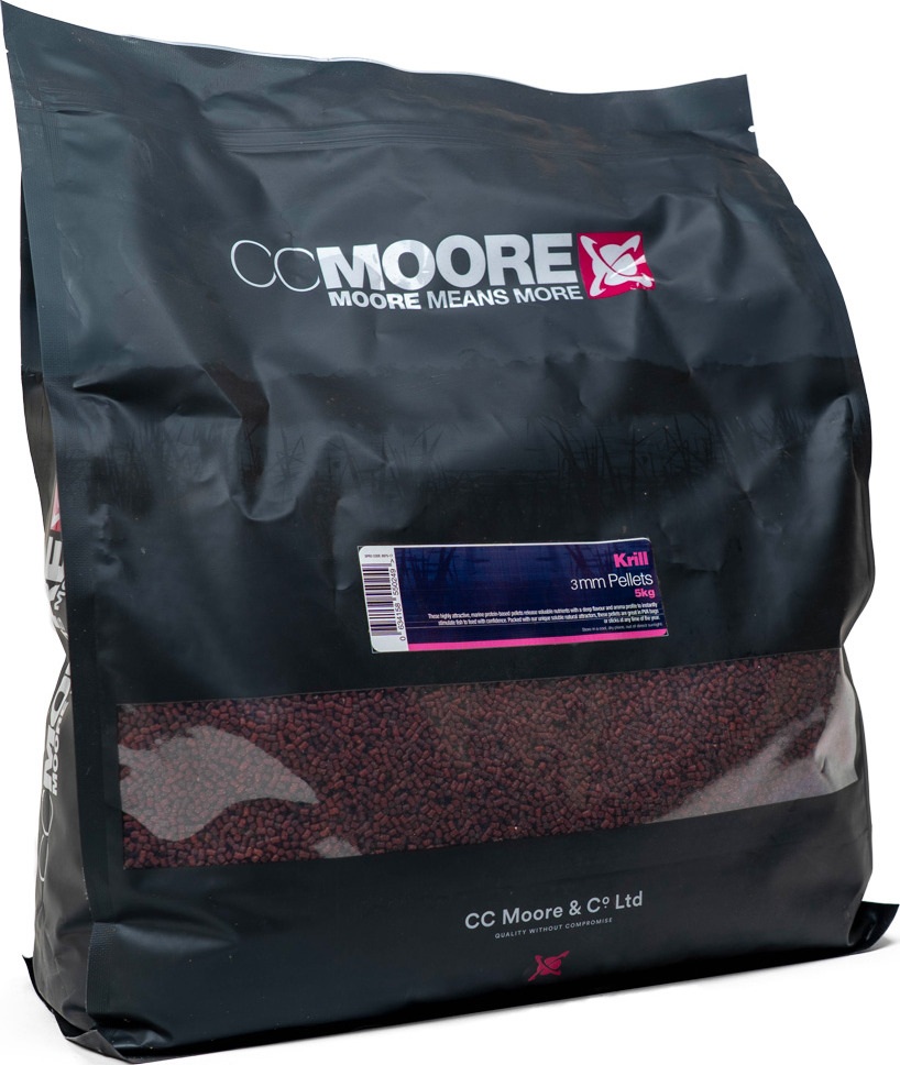 Levně Cc moore pelety krill - 5 kg 3 mm