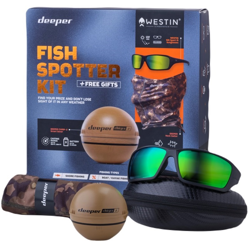 Levně Deeper nahazovací sonar chirp+2 fish spotter kit