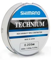 Shimano Vlasec Technium 200 m Tmavá-Průměr 0,25 mm / Nosnost 6,10 kg