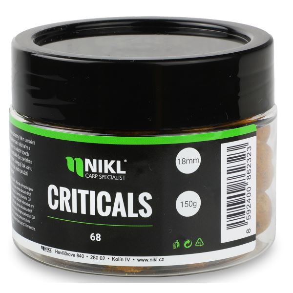 Nikl Boilie Criticals 68 150 g