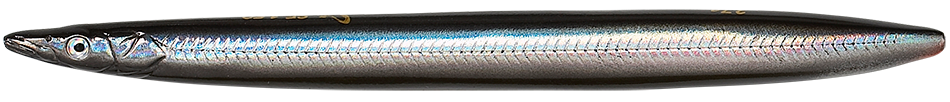Savage gear 3d line thru sandeel sinking black silver - 12,5 cm 19 g