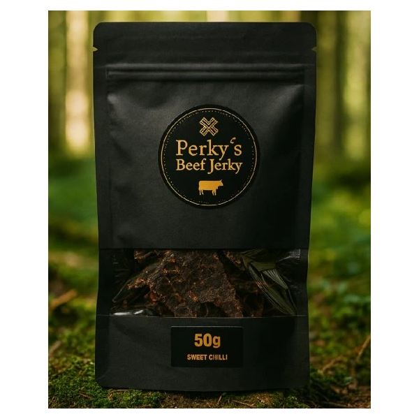 Perky´s Jerky Sušené Hovězí Maso Sweet Chilli 50 g