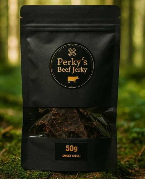 Perky´s jerky sušené hovězí maso sweet chilli 50 g