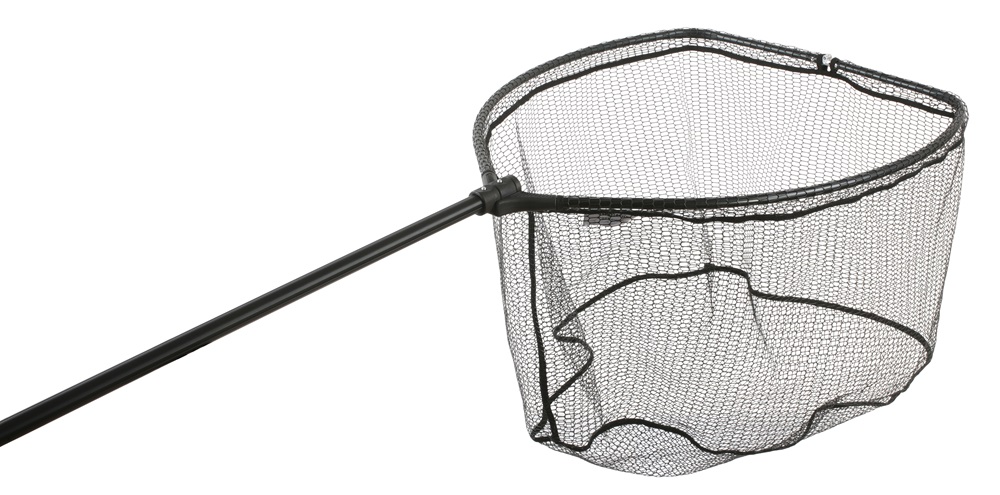 Mikado podběrák skládací rám a pogumovaná síťka 180 cm 80x70 cm