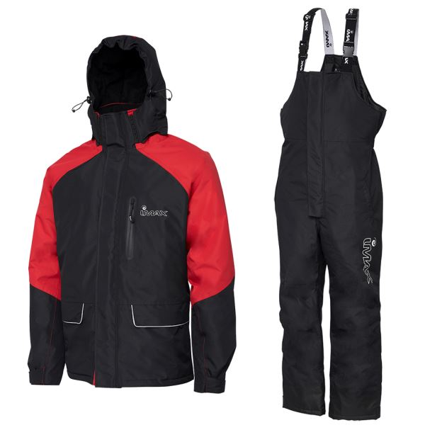 Imax Zimní Oblek Intenze Thermo Suit Fiery Red/Ink