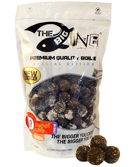Levně The one boilies big one boilie in salt sweet chili 900 g - 20 mm