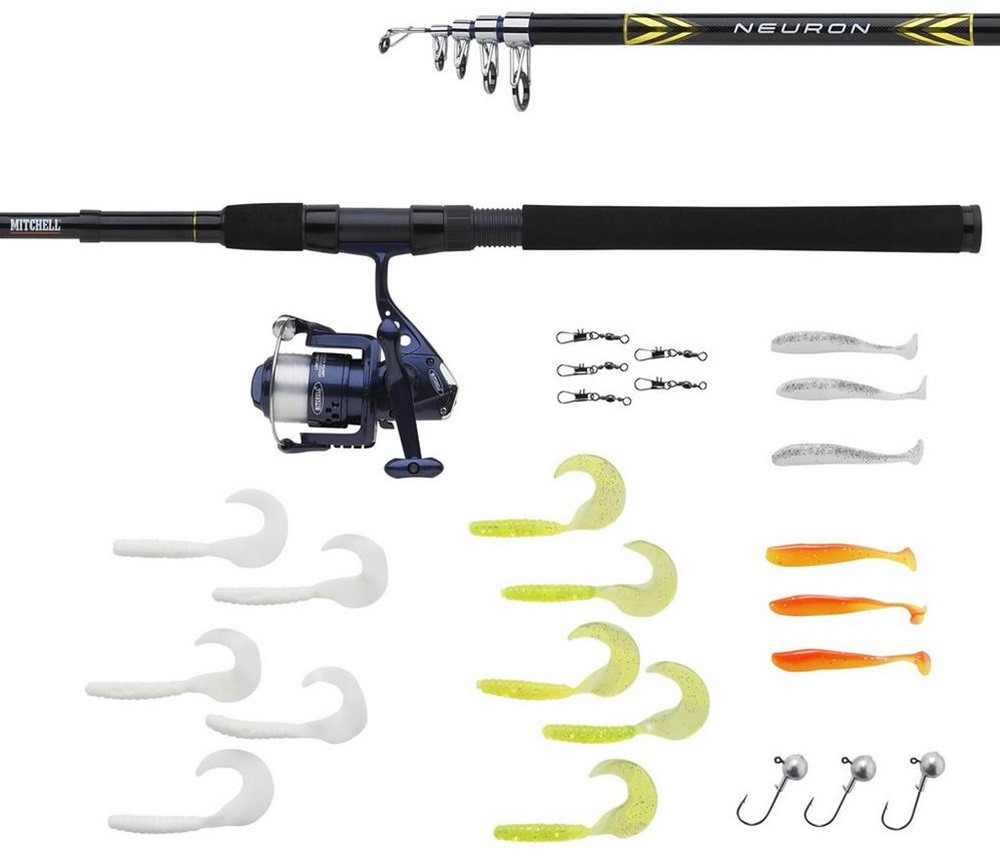 Abu garcia prut neuron sw spin combo 210-t 10-30 g - 3000