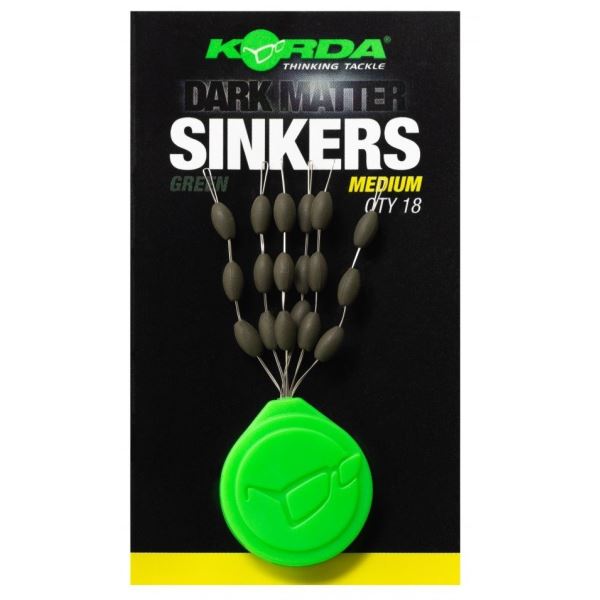 Korda Stoppery Tungstenové Sinkers Weedy Green