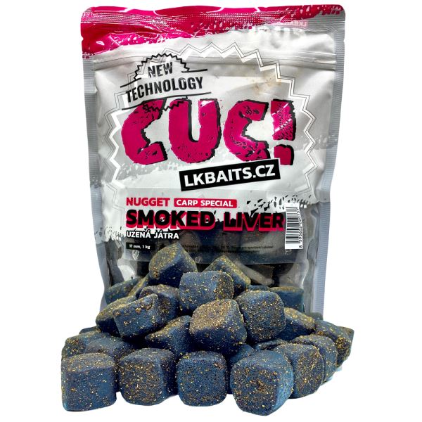 LK Baits CUC Nugget Carp Smoked Liver 1 kg