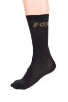 Fox Ponožky Black Socks 3 - Pack Černé (1)