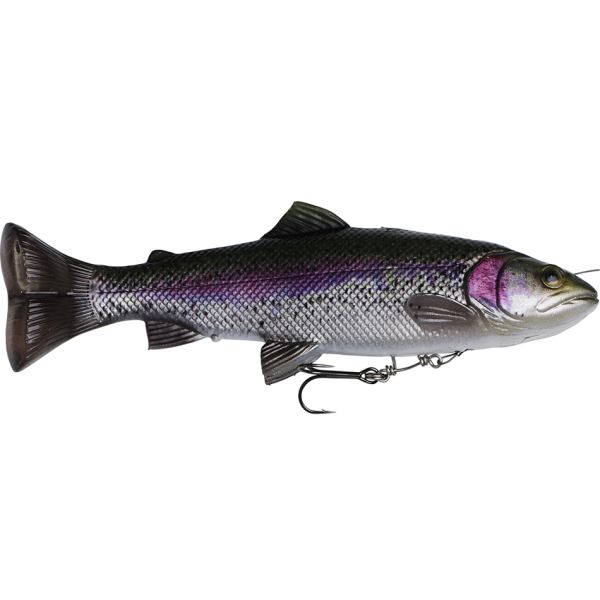 Savage Gear Gumová Nástraha Pstruh 4D Line Thru Pulsetail Trout SS Rainbow Trout - Délka 2-Délka 25 cm 202 g