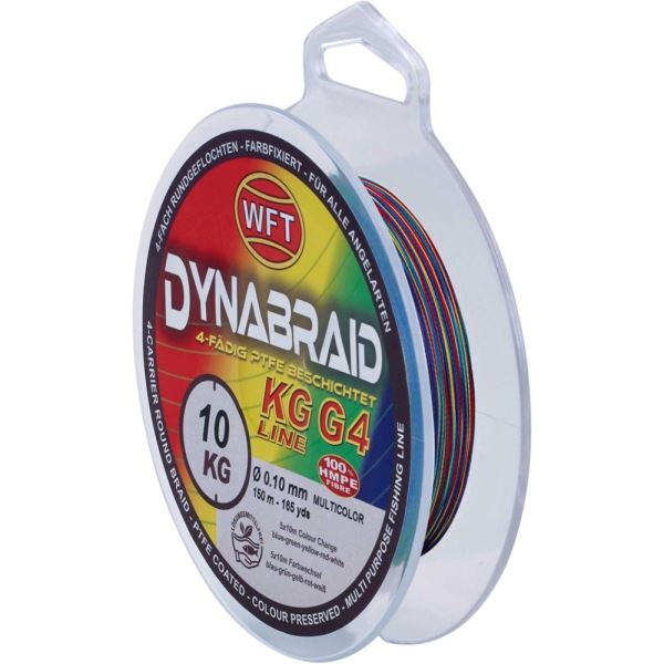 WFT Splétaná Šňůra Round Dynamix G4 Multicolor 300 m