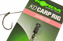Korda Návazec KD Carp Rig Kurv Shank Bez Protihrotu N-Trap Soft 30 lb (1)