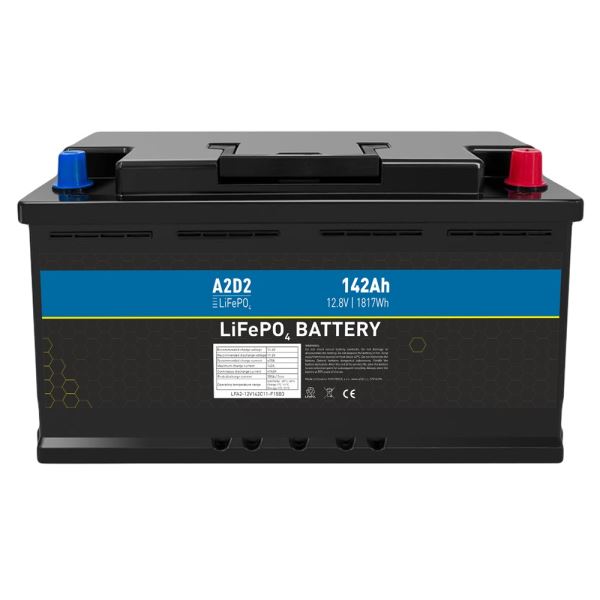 A2D2 Baterie LiFePo4 12,8 V 142Ah F15 Car Battery Case Sunwoda Cells