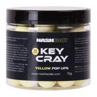 Nash Plovoucí Boilies Key Cray Pop Ups Yellow (1)
