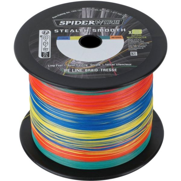 Spiderwire Splétaná Šňůra Stealth Smooth 8 Multicolor Metráž