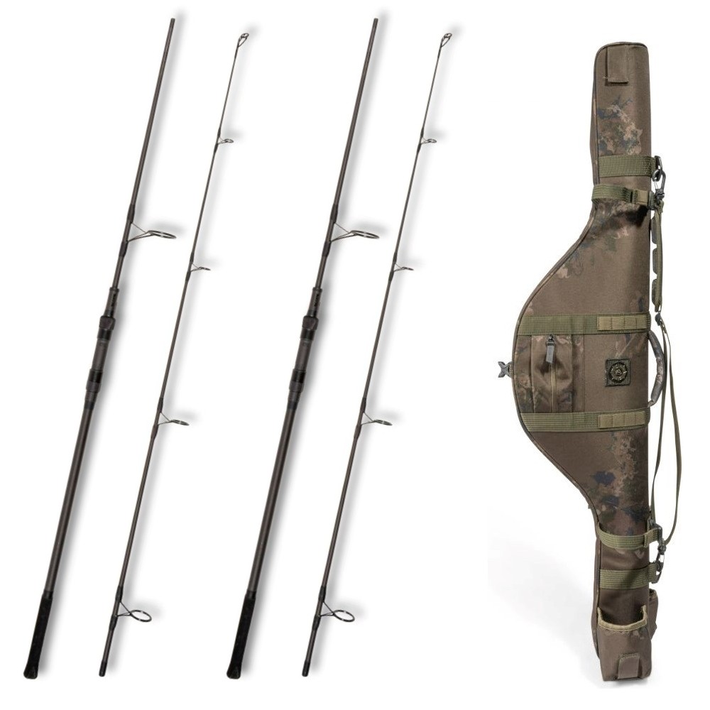 Nash prut scope ops abbreviated cg (ceramic) 2,7 m 3,5 lb 2 ks + pouzdro scope ops hi protect 2 rod skin zdarma