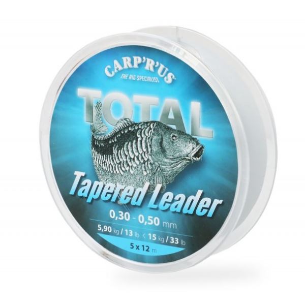 Carp ´R´ Us Ujímaný Šokový Vlasec Total Tapered Line