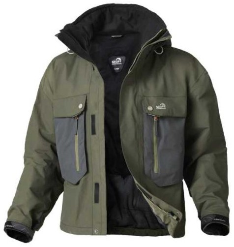 Geoff anderson nepromokavá bunda ws light zelená - xl