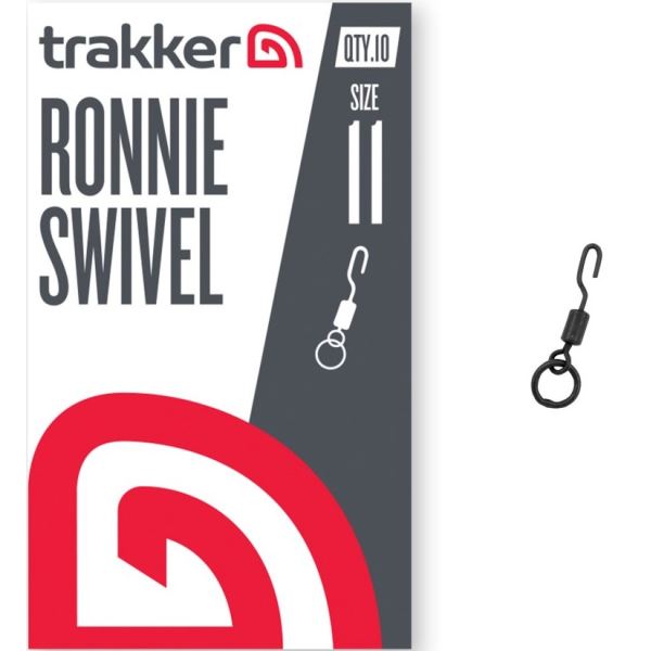 Trakker Obratlík Ronnie Swivel Velikost 11 10 ks