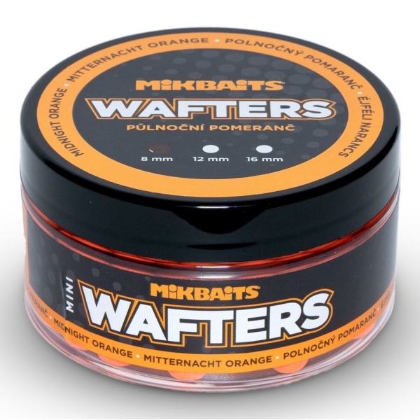 Mikbaits Mini Wafters Půlnoční Pomeranč 8 mm 100 ml