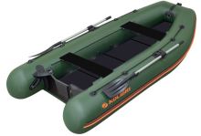 Kolibri Člun KM-330 DL Zelený Pevná Podlaha