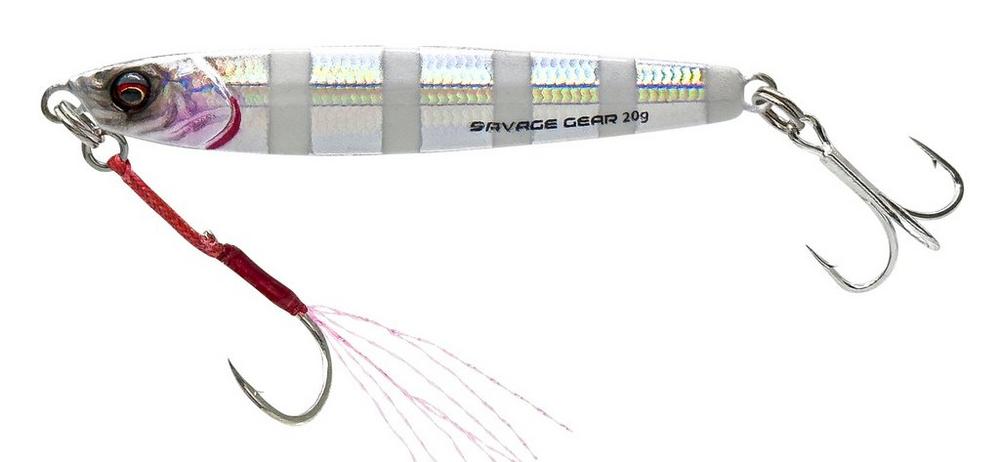 Levně Savage gear pilkr 3d jig minnow sinking zebra blue - 5,4 cm 8 g