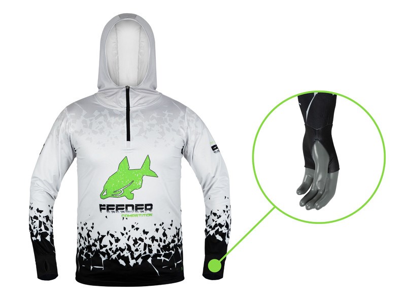 Delphin Tričko S Kapucí UV Armor 50+ Reaxe (5)