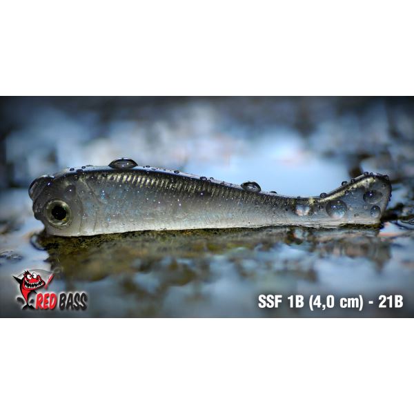 Redbass Gumová Nástraha Mikrosmáček SSF 1B 21B - 4 cm 0,6 g