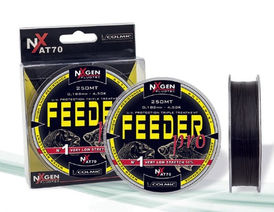 Colmic vlasec feeder pro brown 250 m-průměr 0,168 mm / nosnost 3,7 kg
