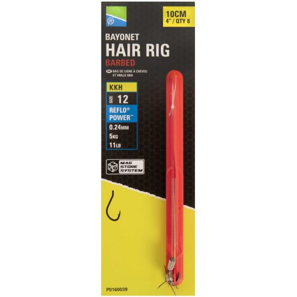 Preston Innovations Návazec Bayonet Hair Rigs 10 cm