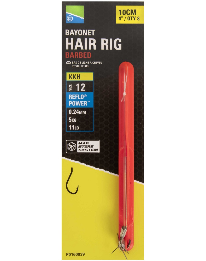 Levně Preston innovations návazec bayonet hair rigs 10 cm - velikost háčku 10