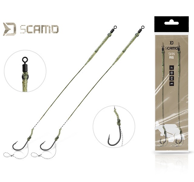 Delphin návazec scamo skin rig 25 lb 20 cm 2 ks - 8