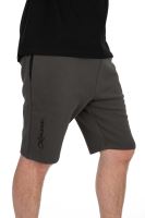 Matrix Kraťasy Black Edition Jogger Shorts Dark Grey Lime (2)