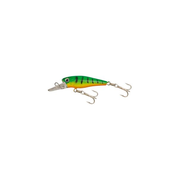 Kamasaki Wobler Perch 3 Zelená-Žlutá 4,5 cm 3,5 g