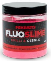 Mikbaits Obalovací Dip Fluo Slime 100 g - Chilli Česnek