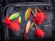 Fox Rage Třpytka Spinner UV Hot Perch (3)