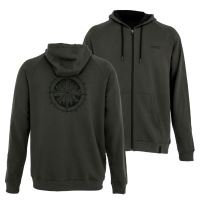 Avid Carp Mikina Bearing Zip Hoodie Green - XXL