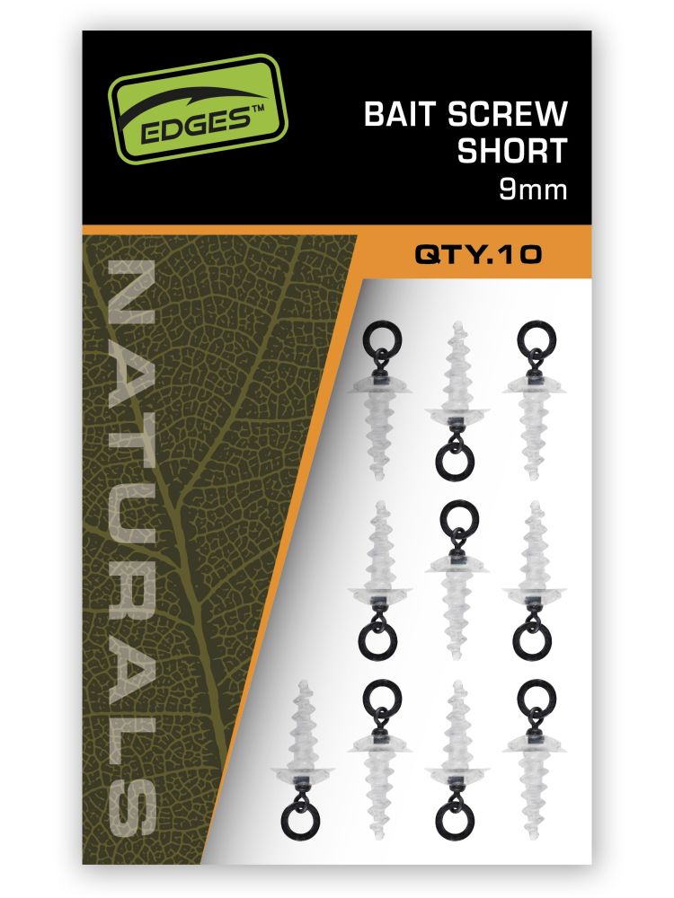 Fox zarážky edges essentrials bait screw - short (9 mm)