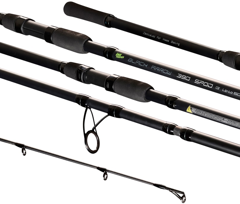 Sensas prut black arrow spod 3,9 m 150 g 3-díl