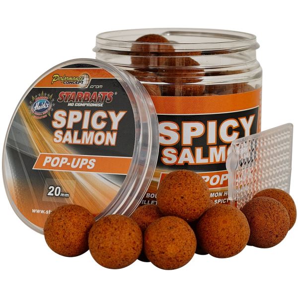 Starbaits Plovoucí Boilie Pop Up Spicy Salmon 50 g