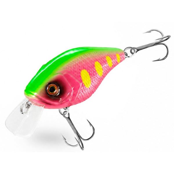 Delphin WOBBY CRANK-SH Neon 5 cm 8 g