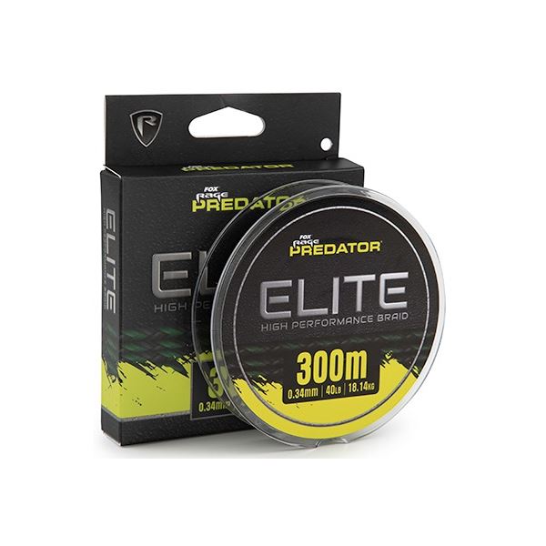 Fox Rage Splétaná Šňůra Predator Elite Nigh Performance Braid 300 m